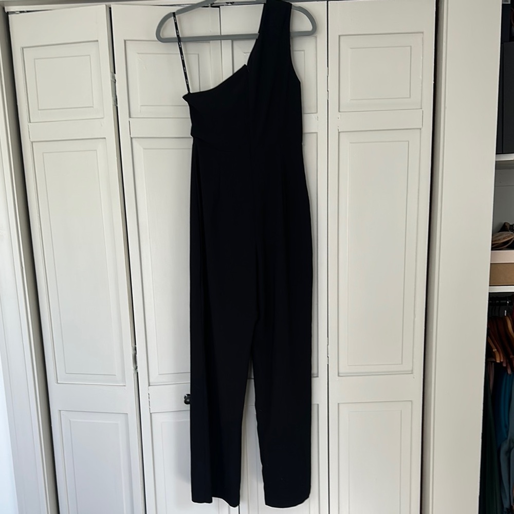 Bardot Black One-Shoulder Jumpsuit - Picture 5 of 5